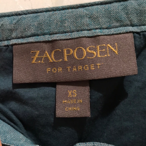 Zac Posen for Target Women’s Blue Cinched Dress - Picture 3 of 11